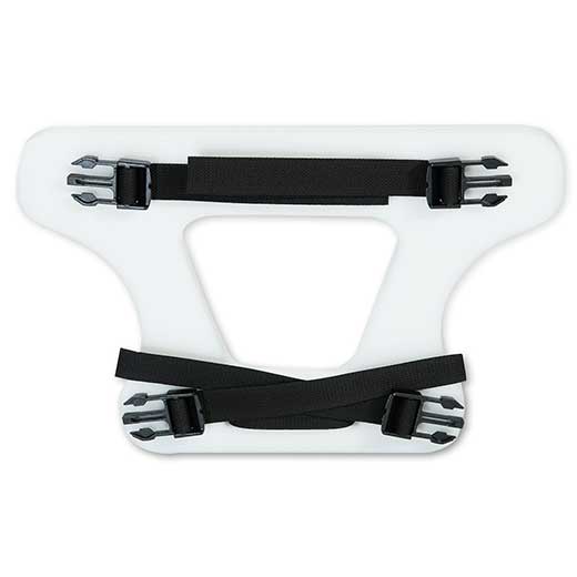 Diving backplate harness with adjustable straps